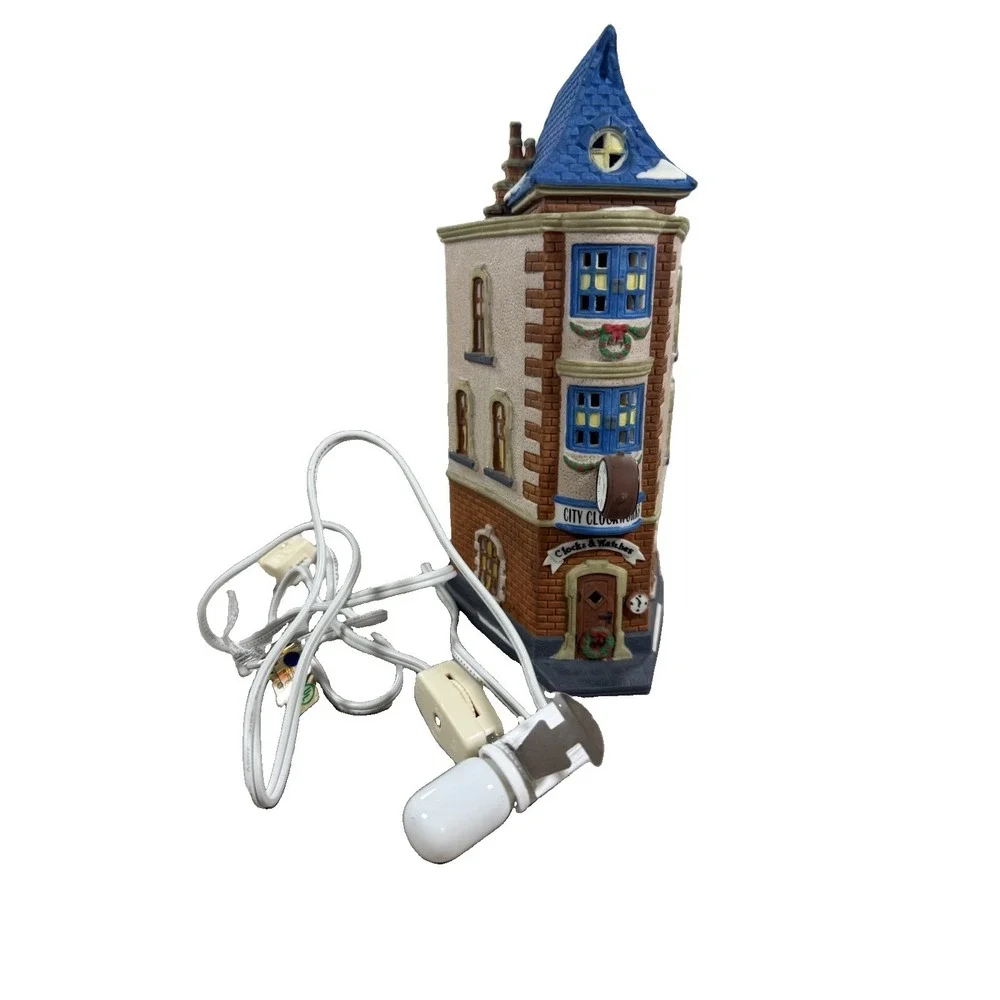 Dept 56 #5531-0 City Clockworks Christmas In The City Heritage Village 92'